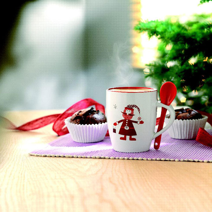 CLAUS - Taza con cuchara 250ml