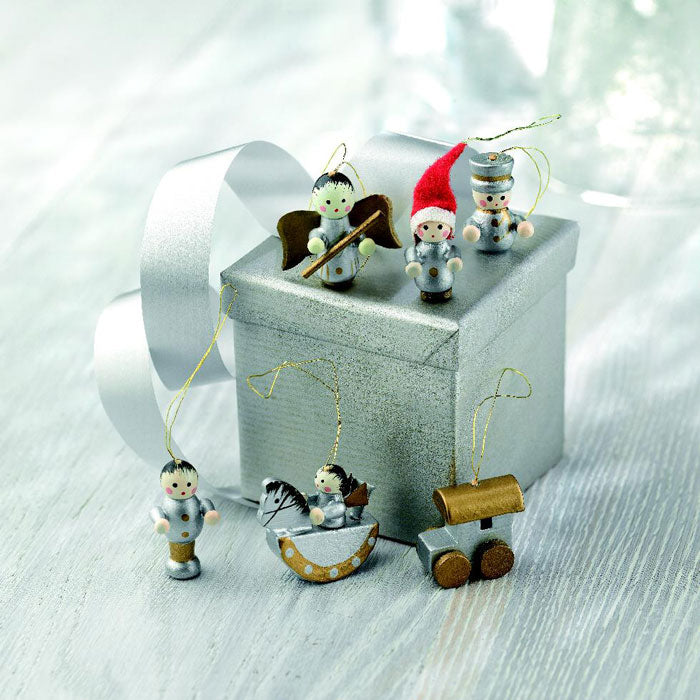HELSINBORG - Set de 6 adornos navideños