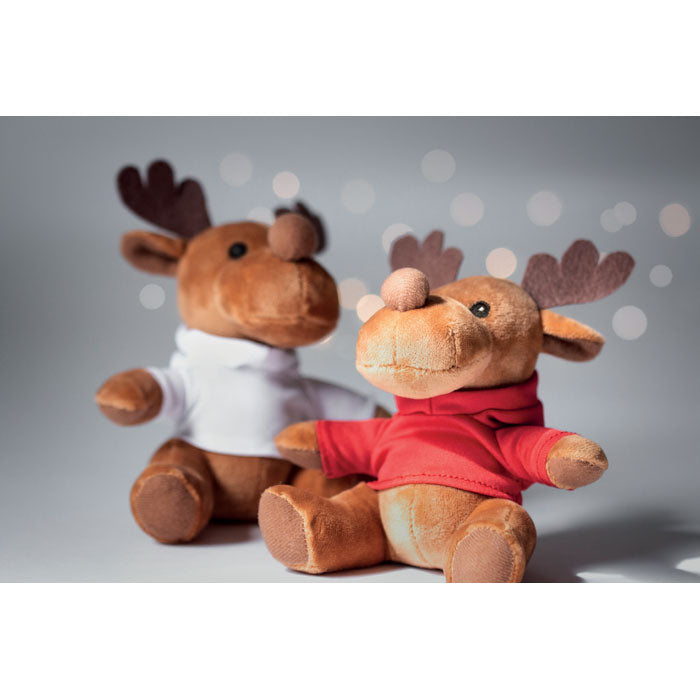 RUDOLPH - Reno de peluche con capucha