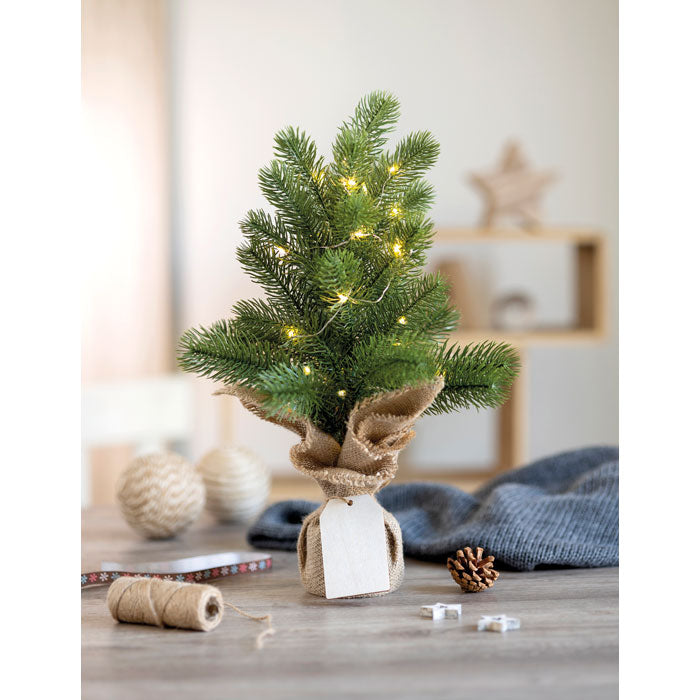 AVETO - Mini árbol Navidad plástico