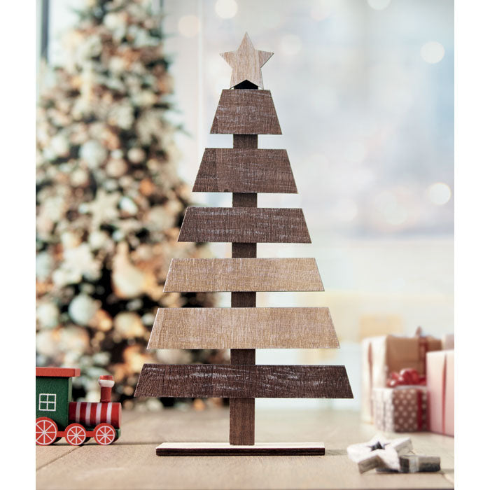 PUINEN - Árbol de Navidad de madera