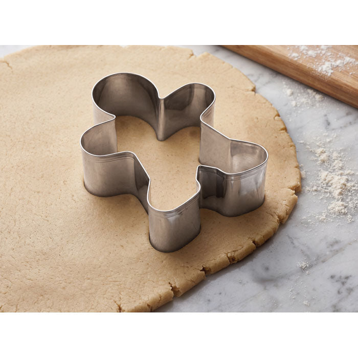 COOKIES - Kit moldes galletas Navidad con molde de acero inoxidable en masa de galleta.