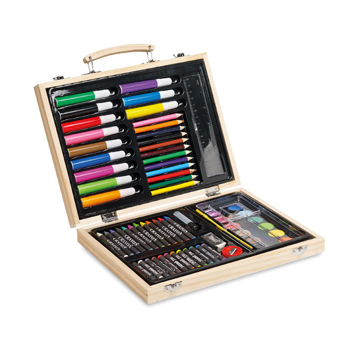 GENIO - Set pinturas en caja de madera