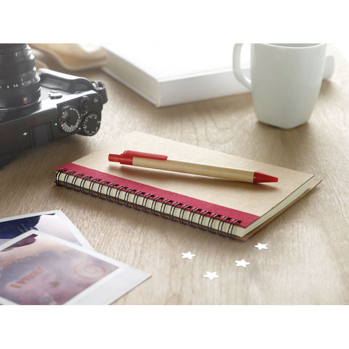 SONORA PLUS - Libreta papel reciclado