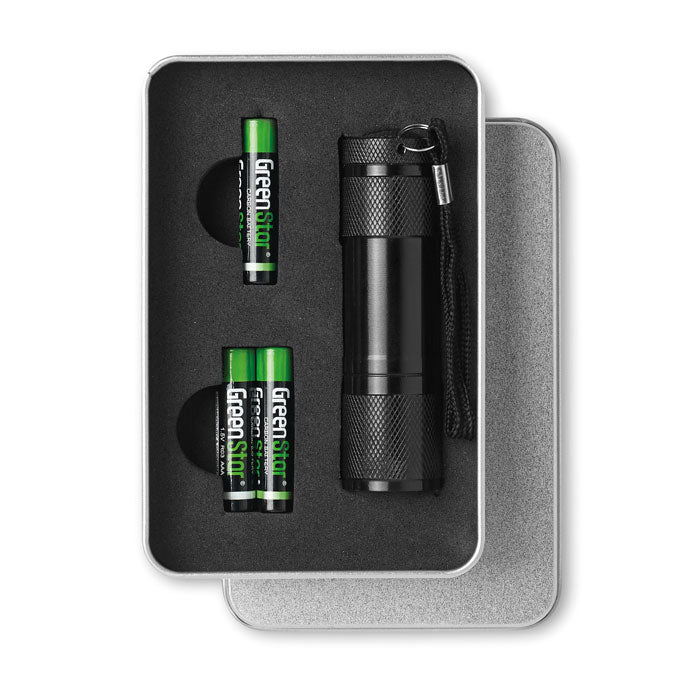 LED PLUS - Linterna LED de aluminio