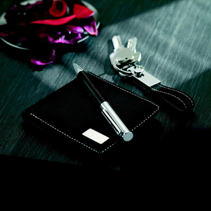 ELEGANCI - Bolígrafo, llavero y cartera