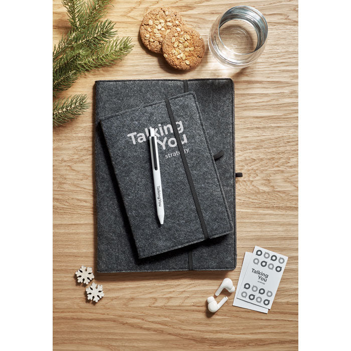 FELTBOOK - Libreta A5 RPET fieltro