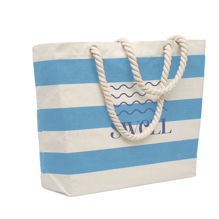 HEAVEN STRIPE - Bolsa de playa algodón 220gr - Regalos Corporativos Personalizados · Clap Comunicacion