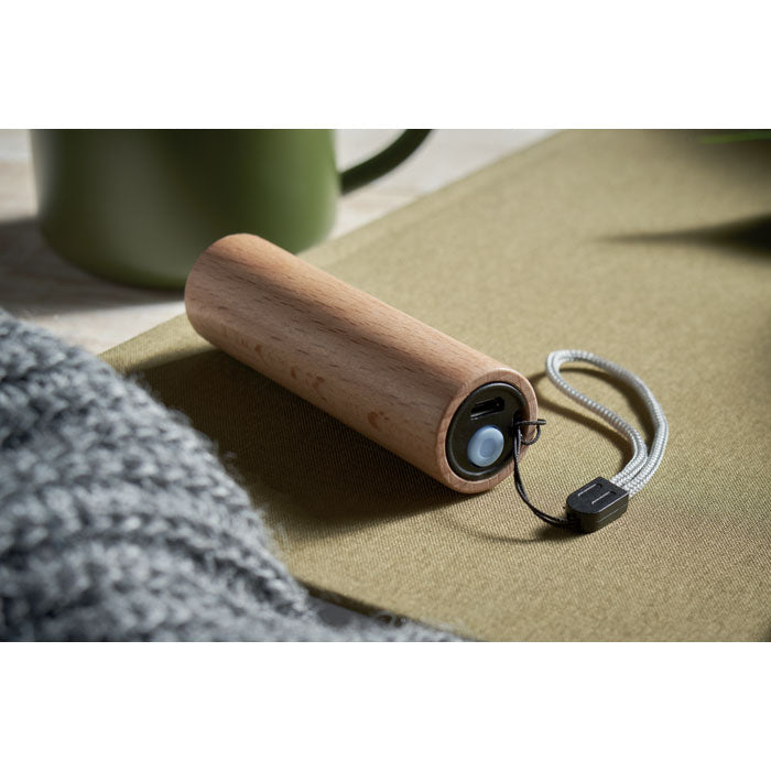 LITE - Linterna recargable madera 5W
