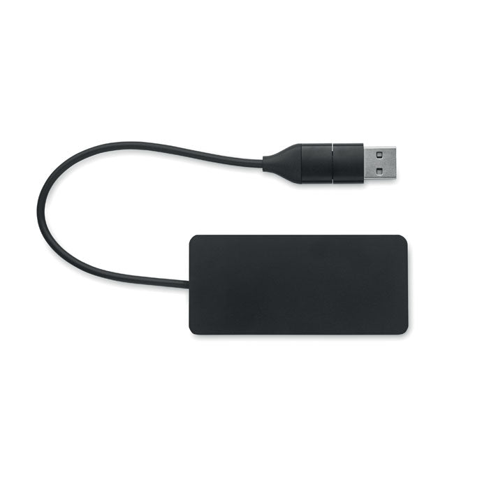 HUB-C - HUB 3 puertos cable de 20 cm
