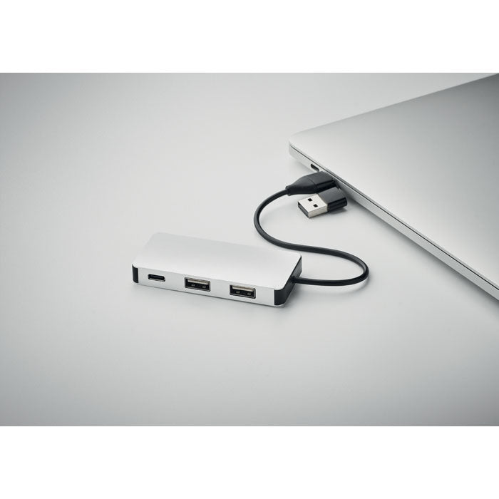 HUB-C - HUB 3 puertos cable de 20 cm