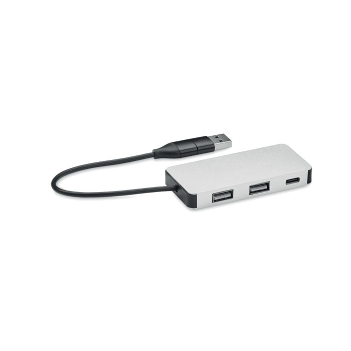 HUB-C - HUB 3 puertos cable de 20 cm