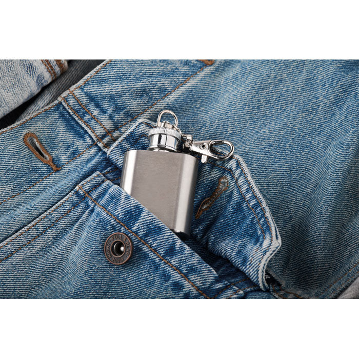 HIPPY - Llavero petaca Hipflask acero