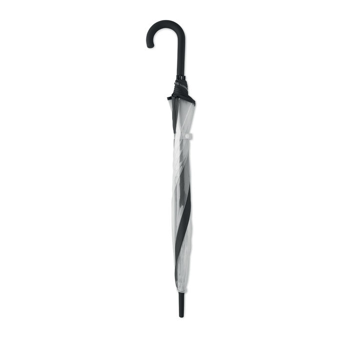 GOTA - Paraguas transparente de diámetro 102cm/23″ con mango curvo. - Regalos Corporativos Personalizados · Clap Comunicacion