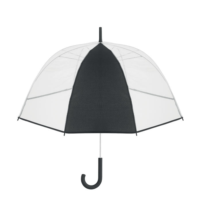 GOTA - Paraguas transparente de diámetro 102cm/23″ con mango curvo. - Regalos Corporativos Personalizados · Clap Comunicacion