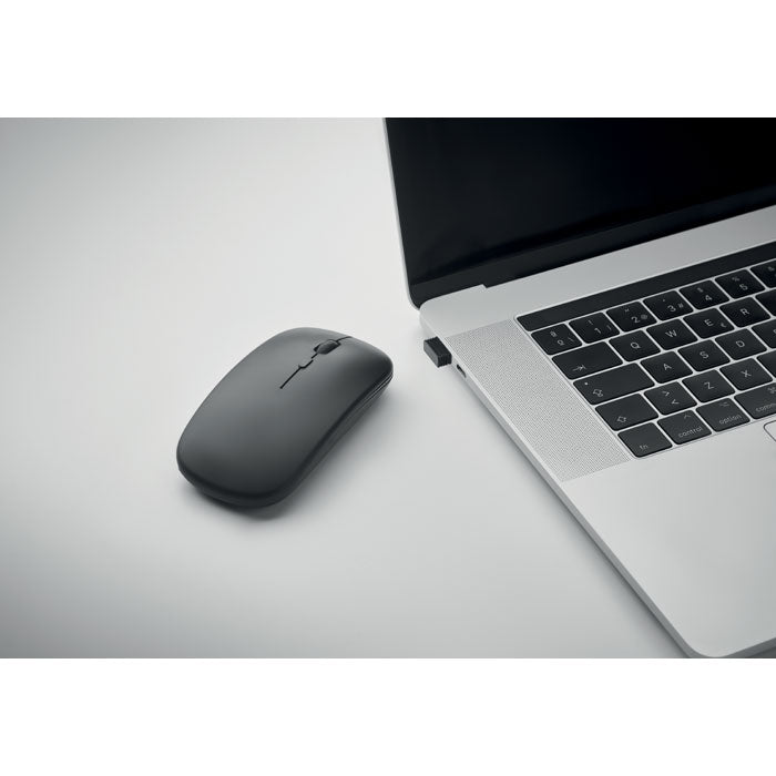 CURVY C - Ratón óptico recargable ABS - Regalos Corporativos Personalizados · Clap Comunicacion