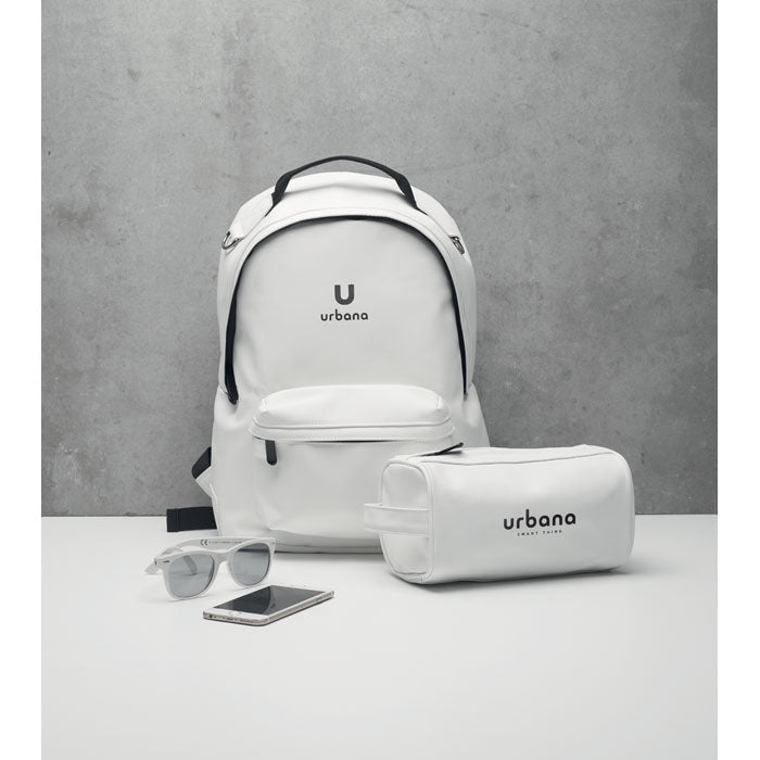 BAI BACKPACK - Mochila PU blanda portátil 15