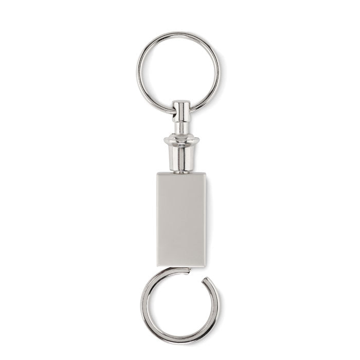 KEYSPLIT - Llavero 2 en 1 zinc