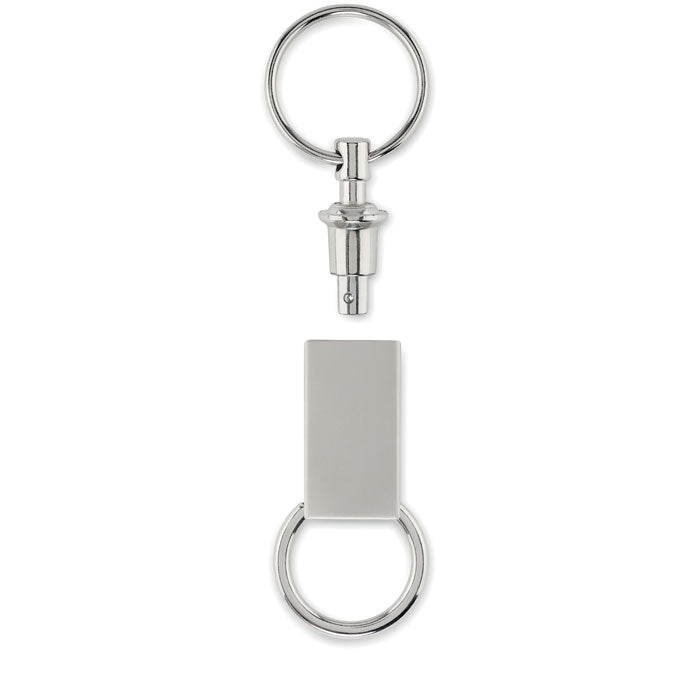KEYSPLIT - Llavero 2 en 1 zinc