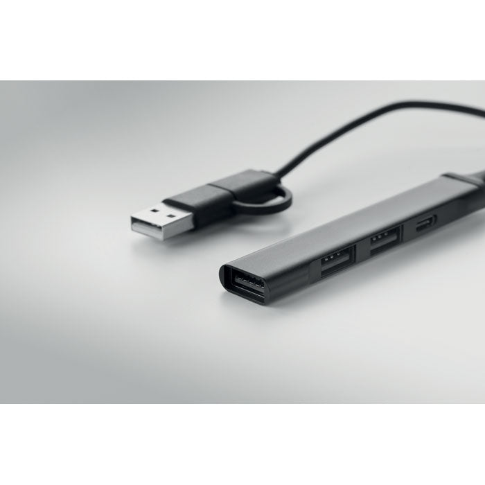 CURRENT - Hub USB de 4 puertos 19 cm