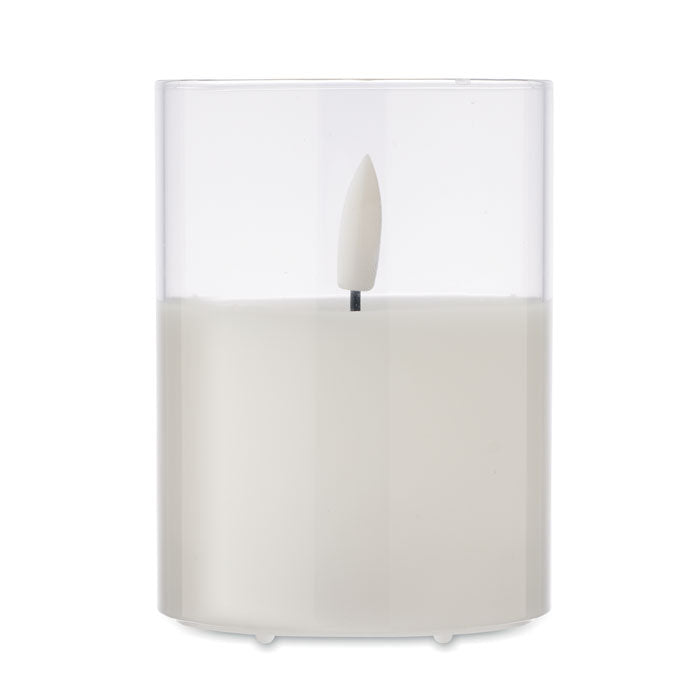 XANDLE+ - Vela cera LED soporte cristal