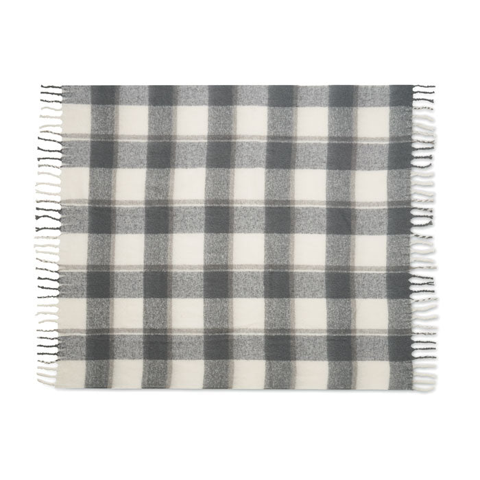 QUET - Manta de mohair a cuadros