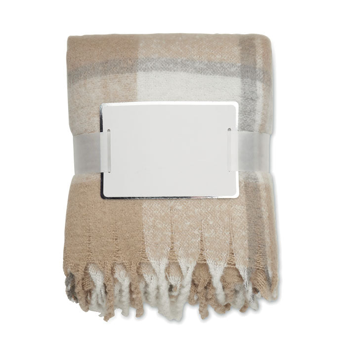 QUET - Manta de mohair a cuadros