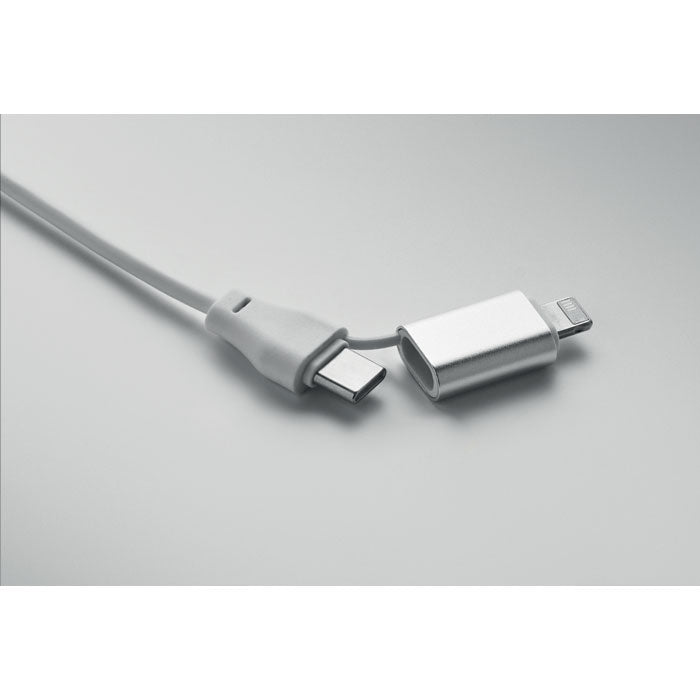 BULE - Llavero con cable 4 en 1