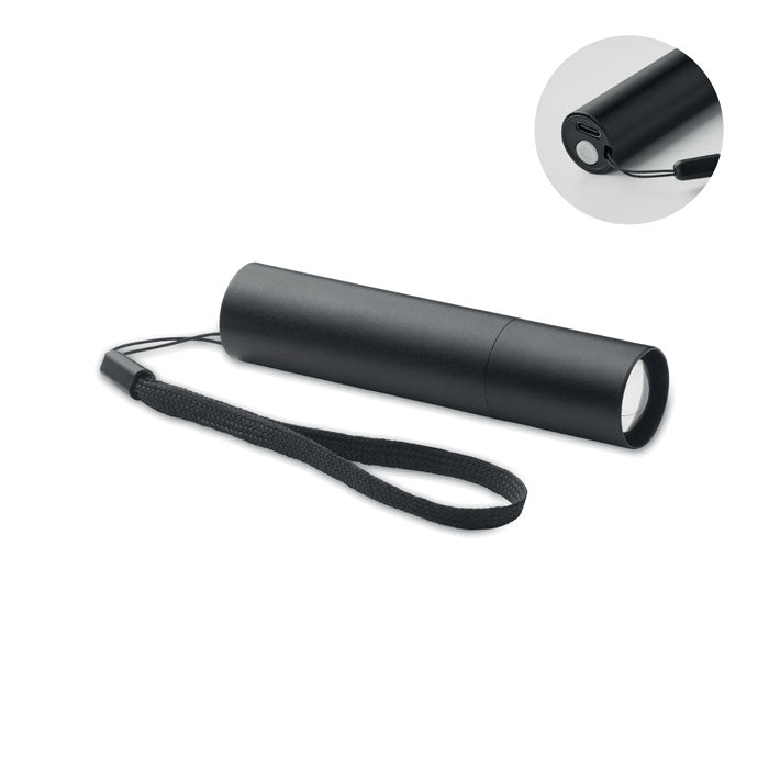 ALUMINATE - Linterna recargable de aluminio