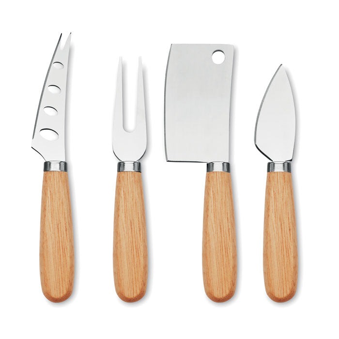 CAMEMBERT - Set de 4 cuchillos para queso