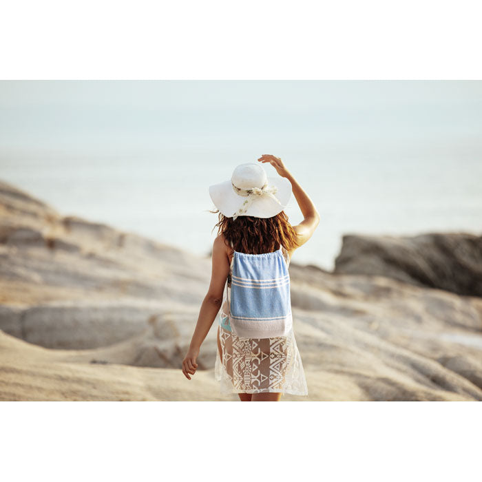 HAMMA - Toalla de playa con bolsa - Regalos Corporativos Personalizados · Clap Comunicacion