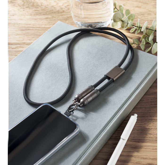 SHAKA - Lanyard cargador de móvil