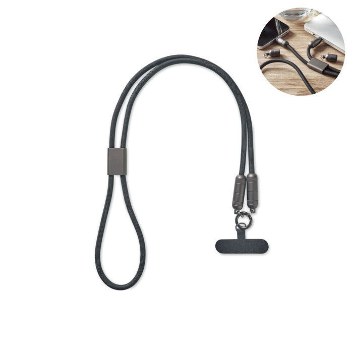 SHAKA - Lanyard cargador de móvil