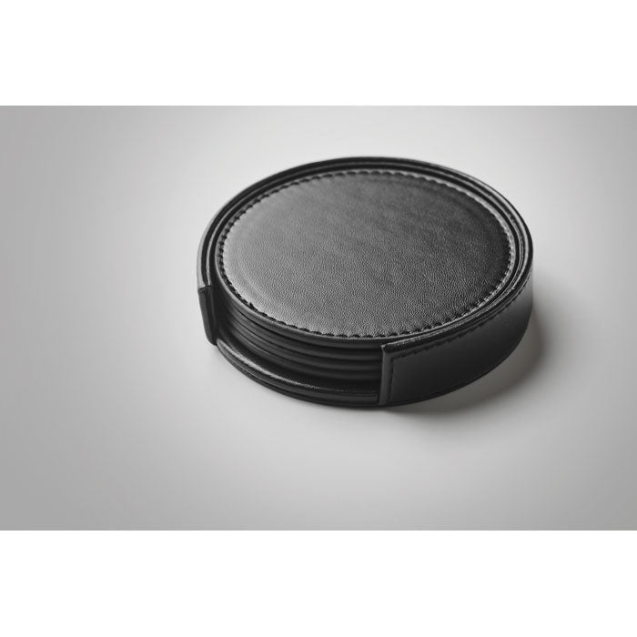 POSA SET - Juego de 4 posavasos de PU