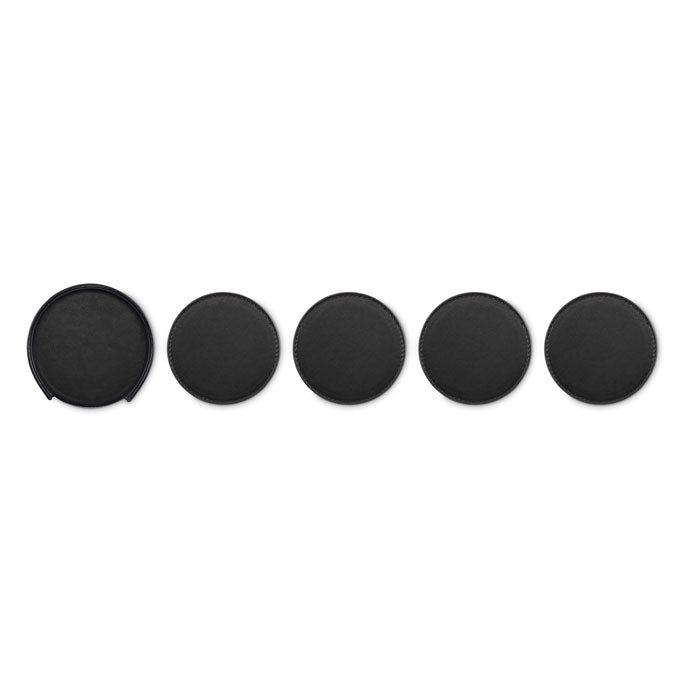 POSA SET - Juego de 4 posavasos de PU