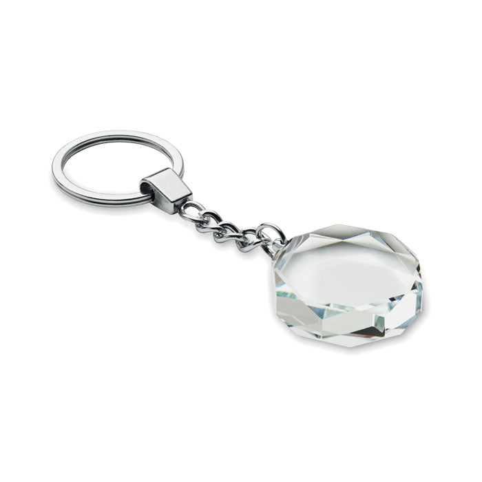 ROUNDWARD - Llavero redondo de cristal