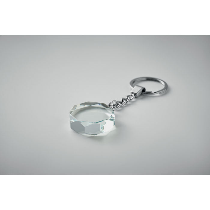 ROUNDWARD - Llavero redondo de cristal