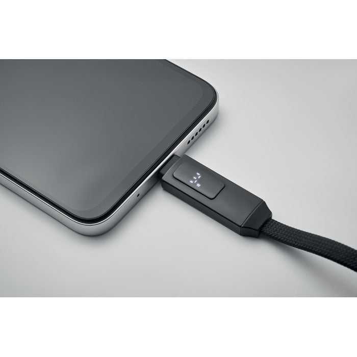 KEYSTO - Llavero con cable de carga