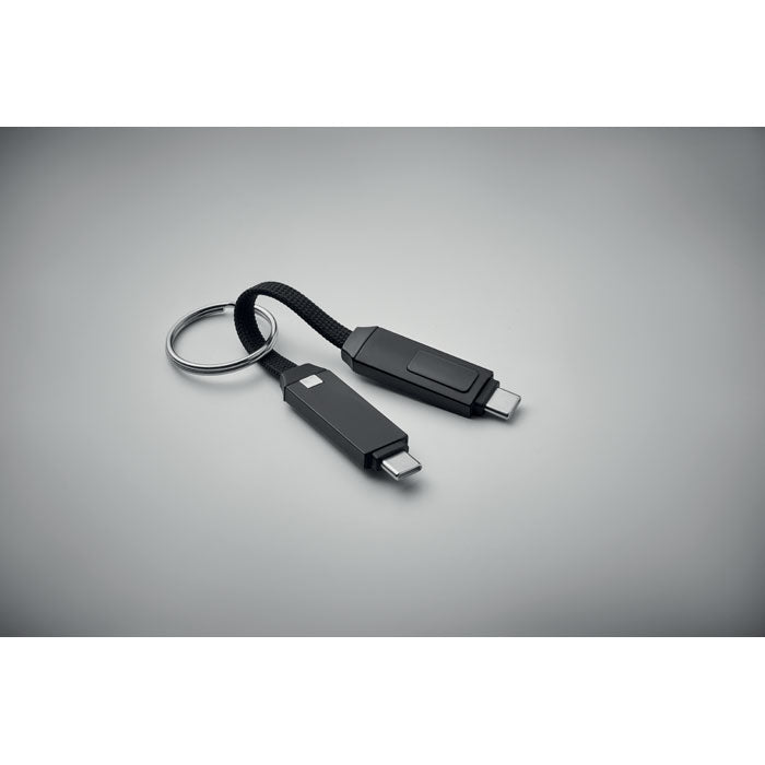 KEYSTO - Llavero con cable de carga