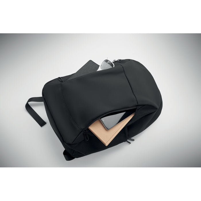 KOROVIN - Mochila PU suave portátil 15"
