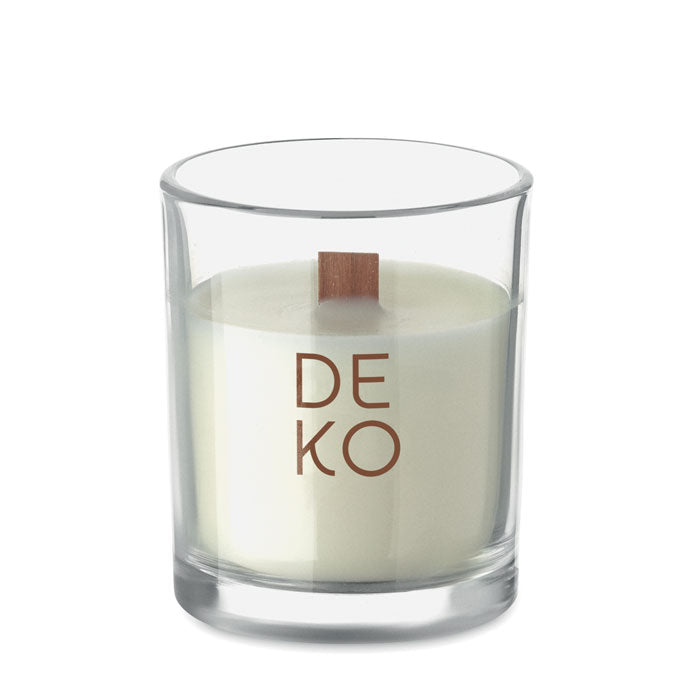 KIVAS WOOD - Vela de cera vegetal 80 gr