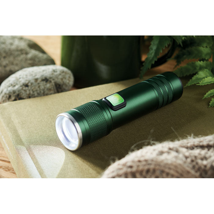 FLASHRA - Linterna luz COB recargable