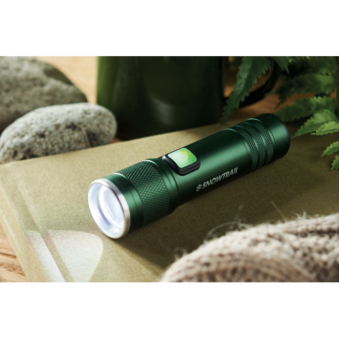 FLASHRA - Linterna luz COB recargable