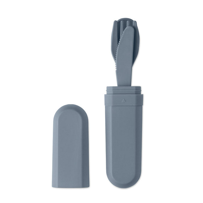 BITEFUL - Set de cubiertos y funda PLA