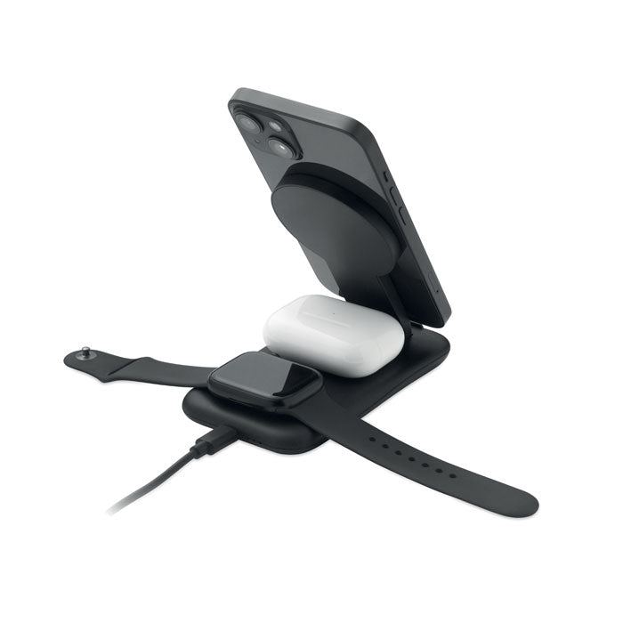 PENDOLESS - Cargador inalámbrico 3 en 1 de