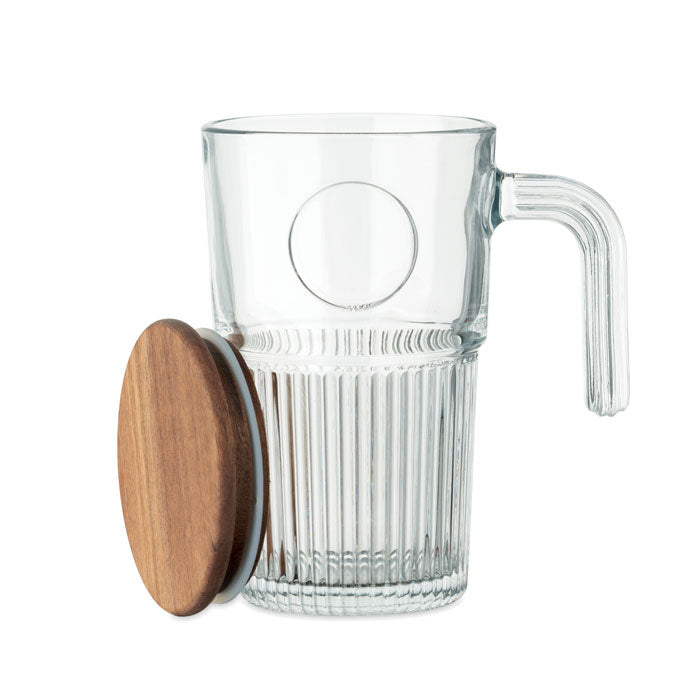 VITRIO JAR - Taza de cristal 450 ml