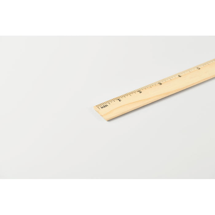 RULER20 - Regla de madera 20 cm - Regalos Corporativos Personalizados · Clap Comunicacion