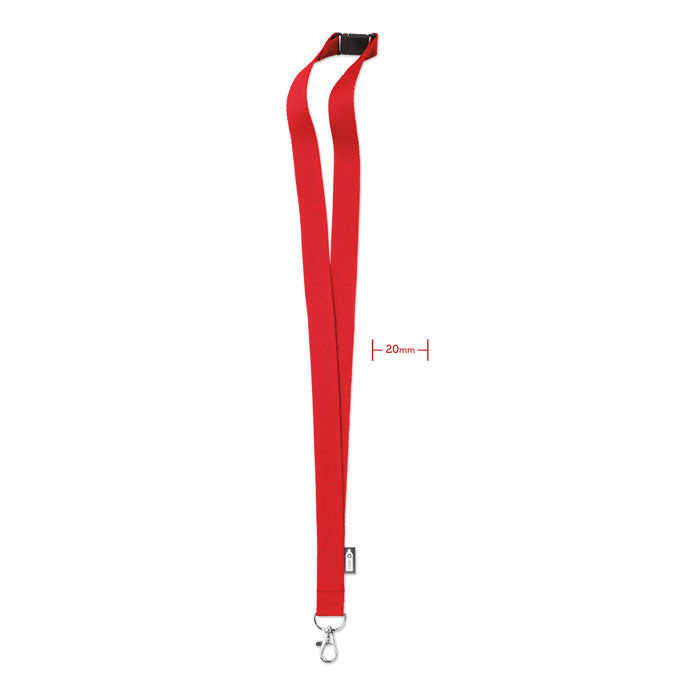 LANY RPET - Lanyard de RPET 20 mm