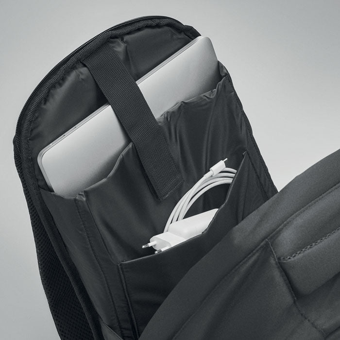 MUNICH - Mochila jaspeada 600D RPET