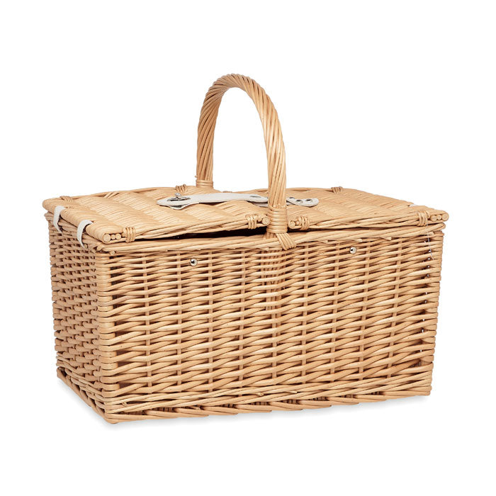 MIMBRE PLUS - Cesta de picnic para 4 personas